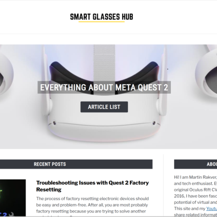 SmartGlassesHub.com (100 000+ EUR müügitulu)